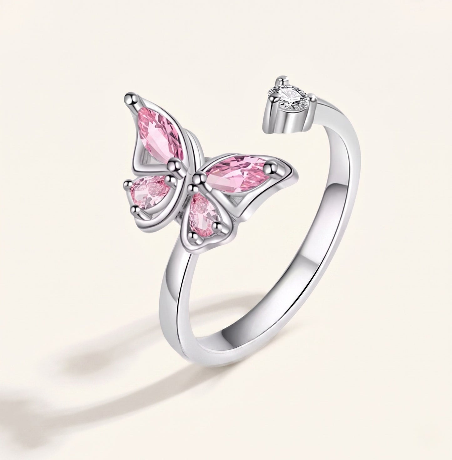 Butterfly Spinner Ring