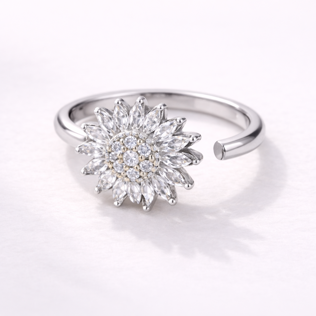 Bloom Glow Spinner Ring