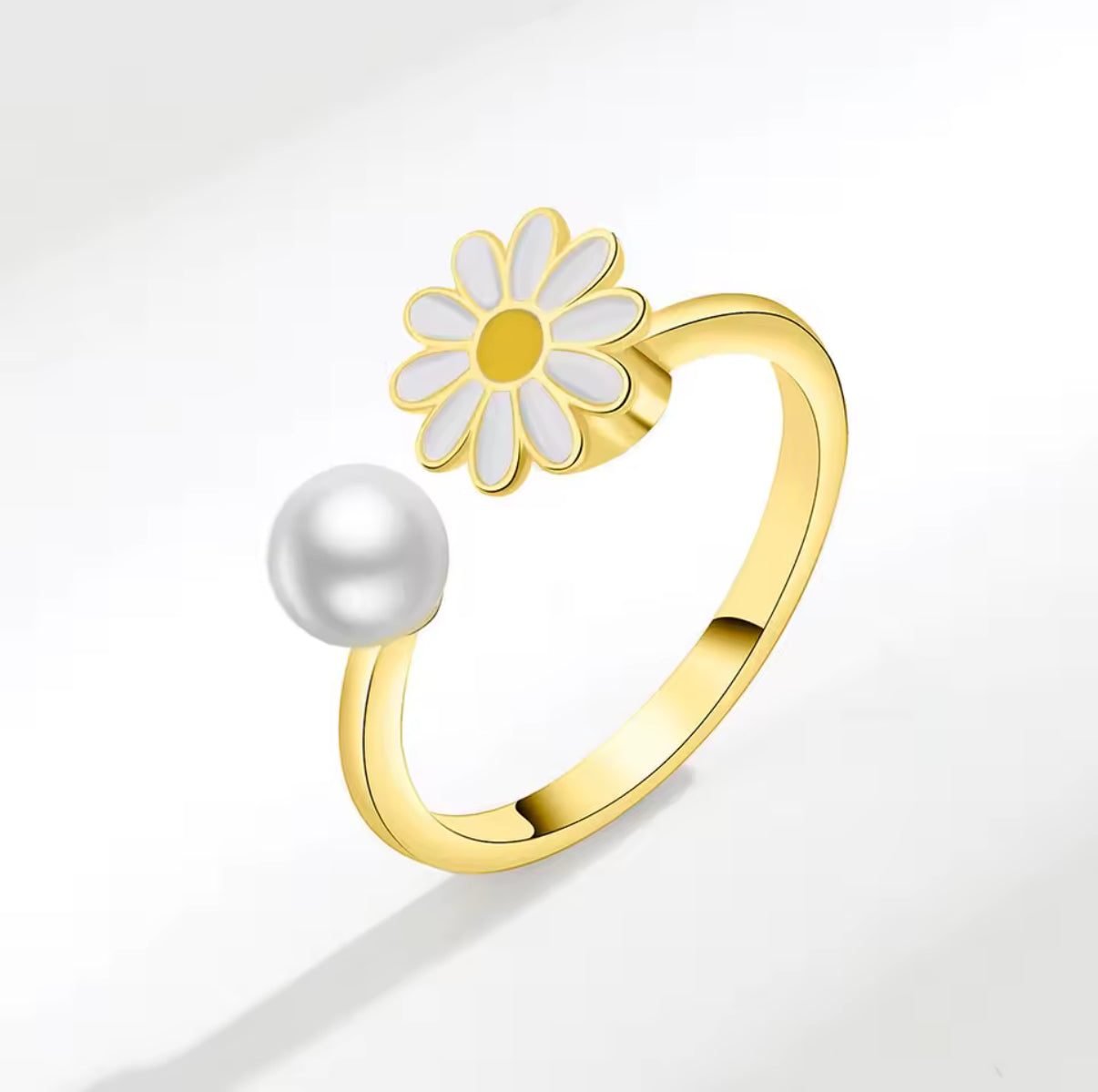 Anillo Giratorio Daisy
