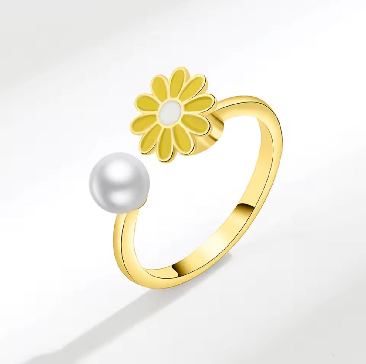Anillo Giratorio Daisy