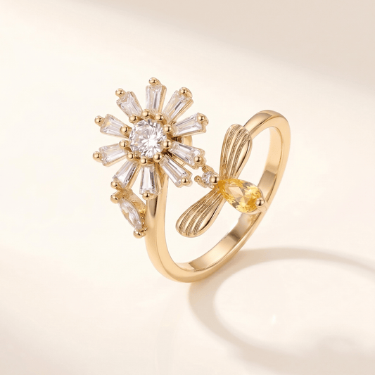 Crystal Spinner Ring