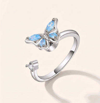 Butterfly Spinner Ring