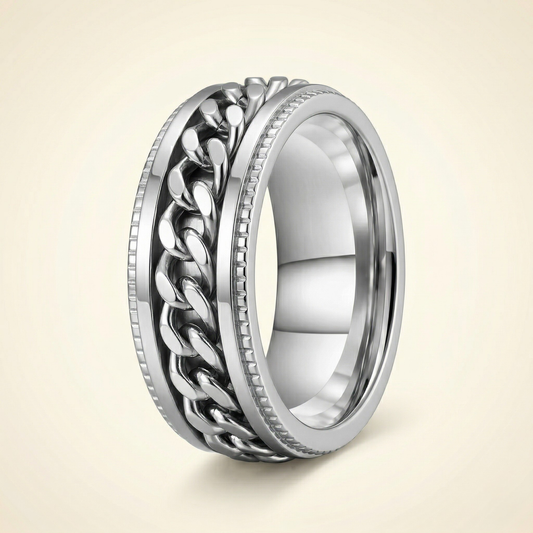ChainFlow Spinner Ring