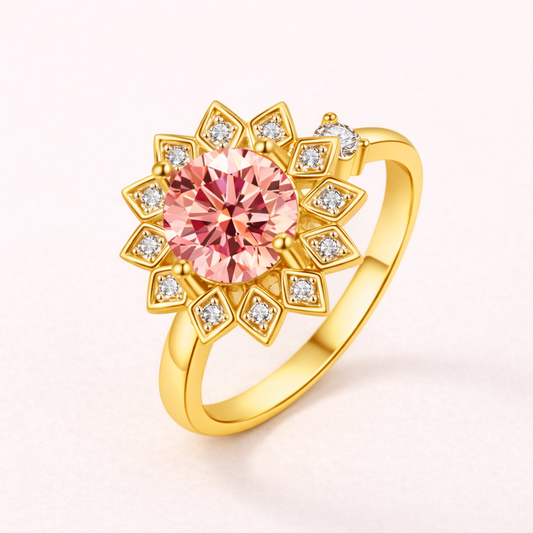 Flower Spinner Ring