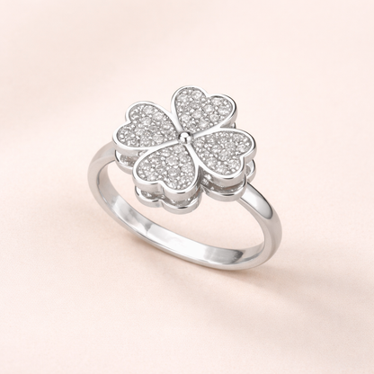 Anillo giratorio trébol